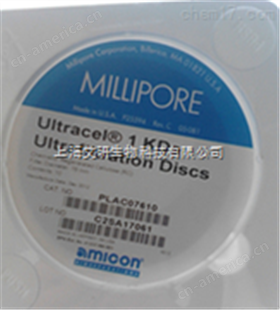 MILLIPORE密理博Ultracel PLBC07610 圆片型超滤膜 3k 76mm