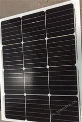 50W单晶太阳能光伏板50W太阳能板单晶硅12V蓄电池
