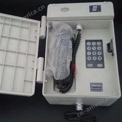 HDB-2矿用防爆电话机通讯器材 证件齐全 防腐性能抗燥声能力好