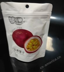 百香果干 水果干制品食品包装自立拉链袋可定制