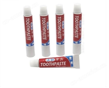 白色圆柱型纯铝制牙膏管精美印刷防渗漏牙膏铝管牙膏皮