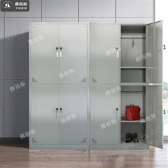 304不锈钢更衣柜员工浴室储物柜多门鞋柜多格食堂餐具碗柜子定制