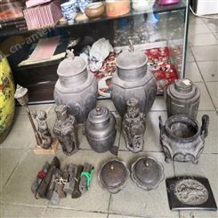 上海老茶叶罐收购  老锡器盖碗回收  老锡火锅收购价格