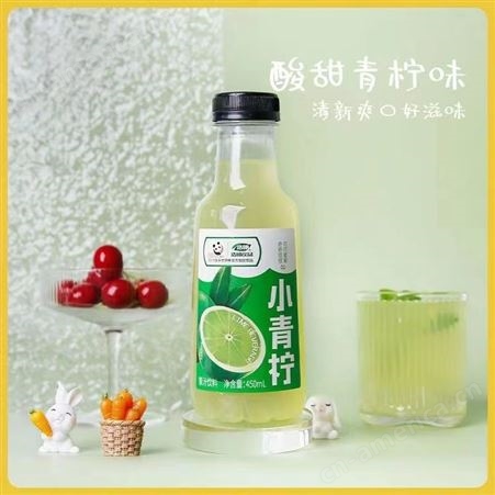 浩明饮品蜜桃乌龙果汁茶饮料瓶装网红招商代理450ml