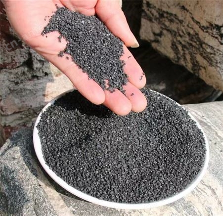 万多供应人造大理石洗手池石英石水槽砂耐磨黑色石英砂透水砖现货