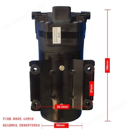 拜尔300G净水器增压泵 RO净水机通用隔膜泵 24V弱电泵马达电机