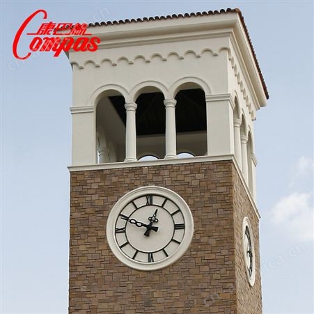 康巴丝塔楼钟表 建筑塔钟 卫星校时户外大挂钟