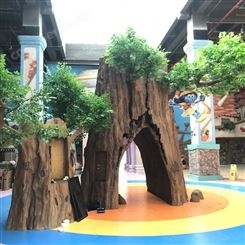 浙 江嘉 兴室内水泥假树 仿真树造型多样 塑树广雕免费施工制作