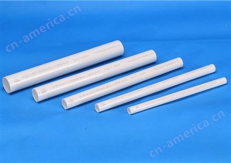 刚性阻燃pc线管图片PC16 20 25电工套管电线电缆保护硬质塑料管材