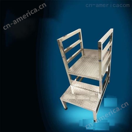 天津华奥西专业生产铝型材登高板厂家定制防滑梯-三步梯
