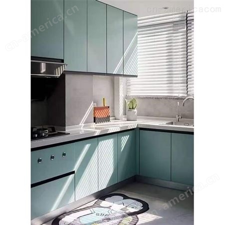 圣非特 烤漆整体铝合金橱柜 耐用全铝  厨柜 
